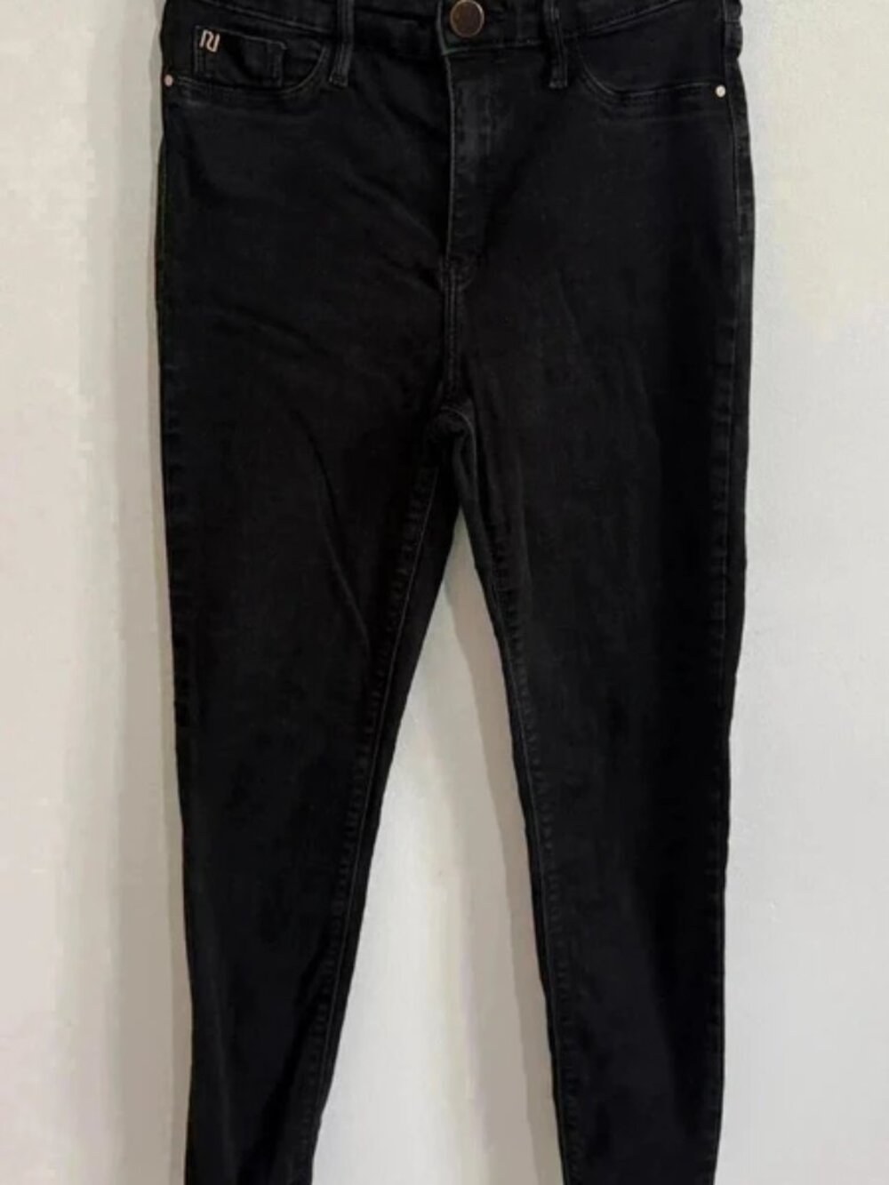 River island black skinny jeans Size 12